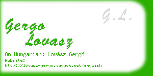 gergo lovasz business card